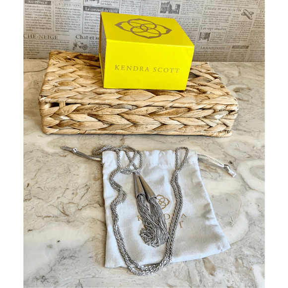 Kendra Scott Silver Necklace - Picture 4 of 12